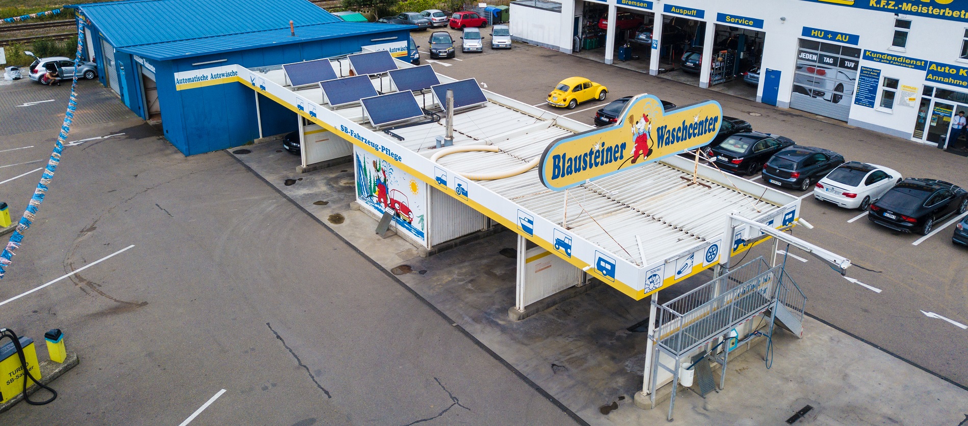 Blausteiner Waschcenter - Fahrzeugreinigung bei Ulm mit Auto Kili